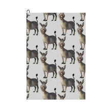 (Donkey From Shrek Movie_9205) Golf Towel Funny Printed Cristmas Gift for Men Women Husband Dad Mom Birthday Golfers Fan