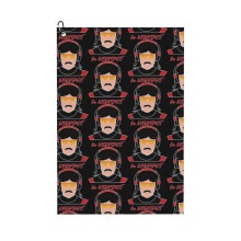 (Dr Disrespect Design, Graphic Design, Black_9545) Golf Towel Funny Printed Cristmas Gift for Men Women Husband Dad Mom Birthday Golfers Fan