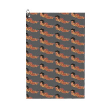 (Crispy Kevin_8102) Golf Towel Funny Printed Cristmas Gift for Men Women Husband Dad Mom Birthday Golfers Fan