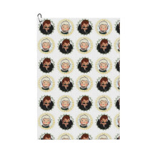 (GO 2_5561) Golf Towel Funny Printed Cristmas Gift for Men Women Husband Dad Mom Birthday Golfers Fan