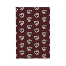 (Ferret_14632) Golf Towel Funny Printed Cristmas Gift for Men Women Husband Dad Mom Birthday Golfers Fan