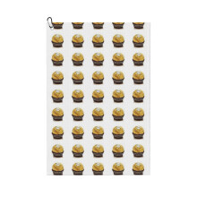 (Ferrero Rocher 2_5706) Golf Towel Funny Printed Cristmas Gift for Men Women Husband Dad Mom Birthday Golfers Fan
