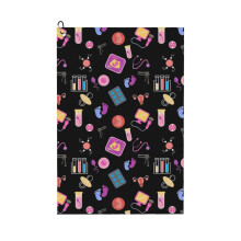 (Fertility Treatment Pattern For Ivf Support Infertility Warrior _4316) Golf Towel Funny Printed Cristmas Gift for Men Women Husband Dad Mom Birthday Golfers Fan