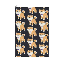 (Formal Shiba Inu_6230) Golf Towel Funny Printed Cristmas Gift for Men Women Husband Dad Mom Birthday Golfers Fan