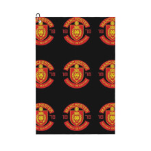 (Football Is Everything - Manchester Squad Retro_7536) Golf Towel Funny Printed Cristmas Gift for Men Women Husband Dad Mom Birthday Golfers Fan