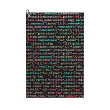 (Java Script Code _8279) Golf Towel Funny Printed Cristmas Gift for Men Women Husband Dad Mom Birthday Golfers Fan