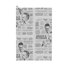 (Jordan Peterson - Many Quotes_4642) Golf Towel Funny Printed Cristmas Gift for Men Women Husband Dad Mom Birthday Golfers Fan
