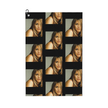 (Jennifer Aniston Classic Tshirt T Shirt_15552) Golf Towel Funny Printed Cristmas Gift for Men Women Husband Dad Mom Birthday Golfers Fan
