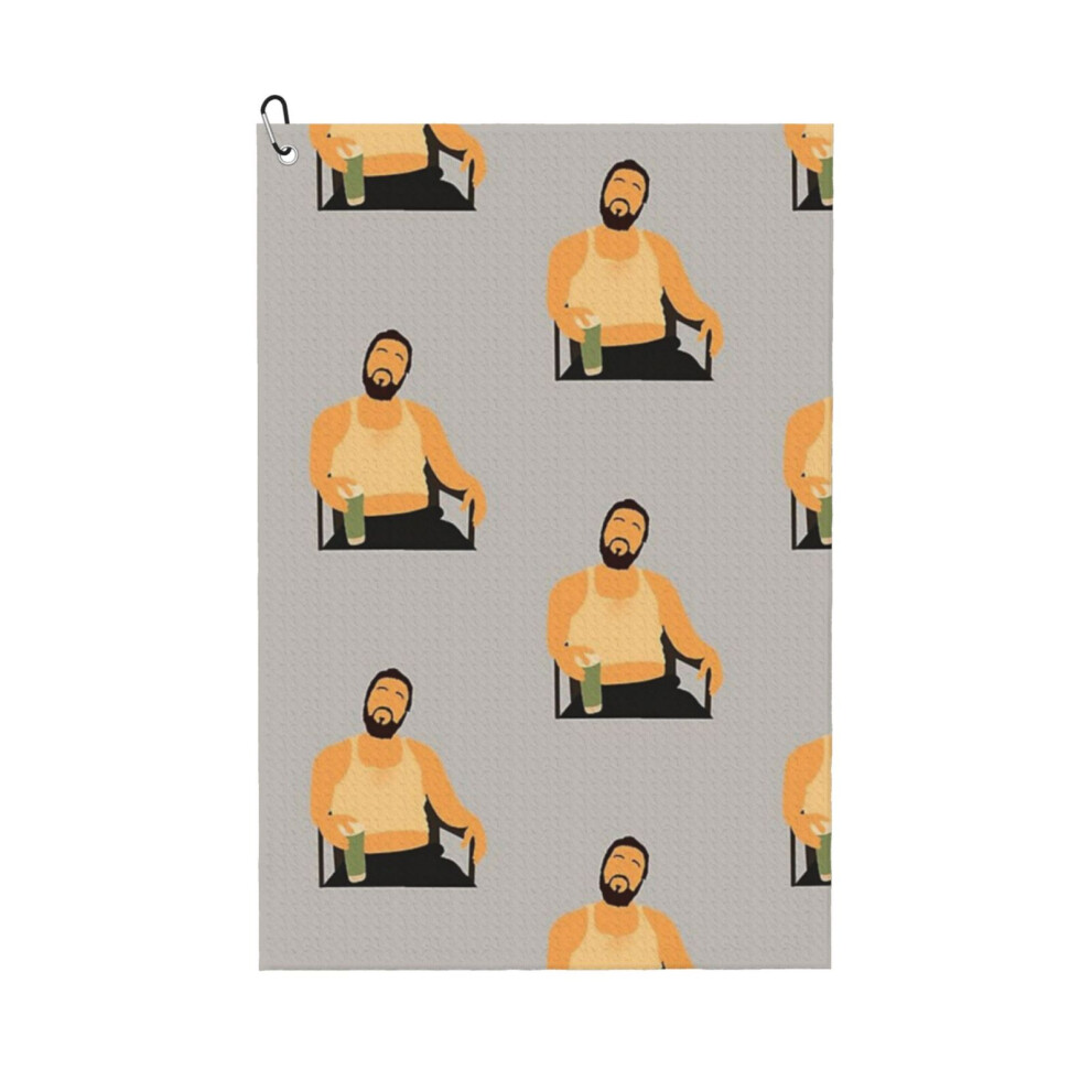 (It's Always Sunny In Philadelphia - Fat Mac_8662) Golf Towel Funny Printed Cristmas Gift for Men Women Husband Dad Mom Birthday Golfers Fan