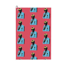 (Igor Pop Art Portrait_12482) Golf Towel Funny Printed Cristmas Gift for Men Women Husband Dad Mom Birthday Golfers Fan