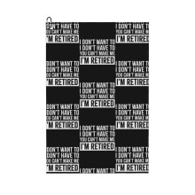 (I'm Retired_3834) Golf Towel Funny Printed Cristmas Gift for Men Women Husband Dad Mom Birthday Golfers Fan