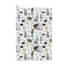 (Infinity Train Infinity Pattern_10160) Golf Towel Funny Printed Cristmas Gift for Men Women Husband Dad Mom Birthday Golfers Fan