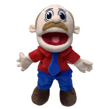 (Jeffy's Dad) Jeffy Puppet Plush Toy Doll Soft Stuffed Hand Puppet Zombies with multiple characters Christmas Gift