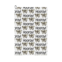 (Hip Hip Hooray Pelvis Anatomy_5559) Golf Towel Funny Printed Cristmas Gift for Men Women Husband Dad Mom Birthday Golfers Fan