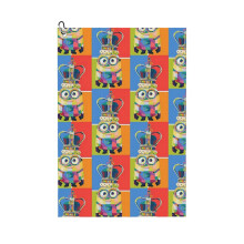 (Minions King Bob Edition_6248) Golf Towel Funny Printed Cristmas Gift for Men Women Husband Dad Mom Birthday Golfers Fan