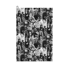 (Matthew Gray Gubler_10264) Golf Towel Funny Printed Cristmas Gift for Men Women Husband Dad Mom Birthday Golfers Fan