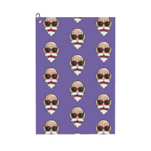 (Master Roshi, The Turtle Hermit_7864) Golf Towel Funny Printed Cristmas Gift for Men Women Husband Dad Mom Birthday Golfers Fan