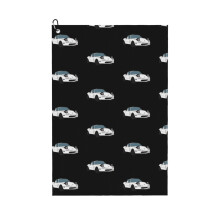 (Mazda Miata Mx5 1990_4783) Golf Towel Funny Printed Cristmas Gift for Men Women Husband Dad Mom Birthday Golfers Fan