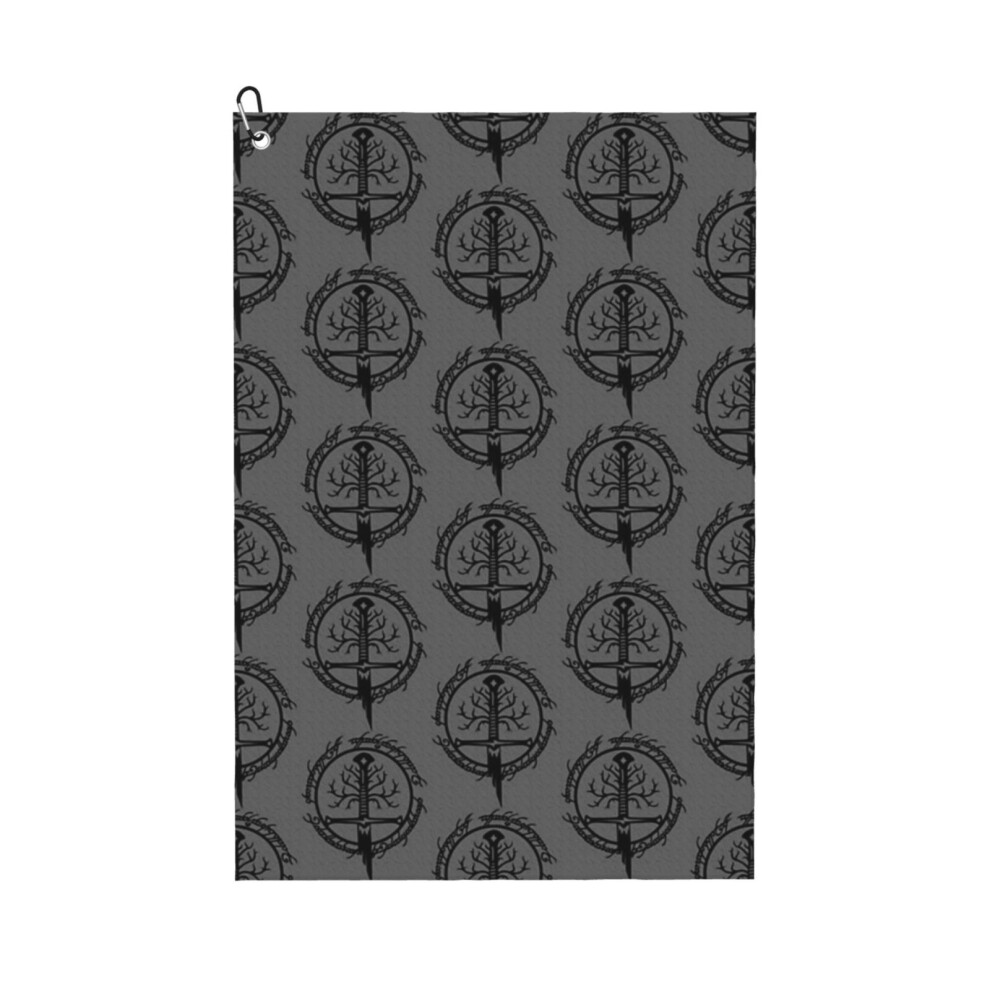 (Lord Of The Ring Classic_10521) Golf Towel Funny Printed Cristmas Gift for Men Women Husband Dad Mom Birthday Golfers Fan