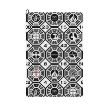 (Lost Dharma Stations With The Numbers_9398) Golf Towel Funny Printed Cristmas Gift for Men Women Husband Dad Mom Birthday Golfers Fan