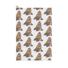 (Lazy Lazy _9388) Golf Towel Funny Printed Cristmas Gift for Men Women Husband Dad Mom Birthday Golfers Fan