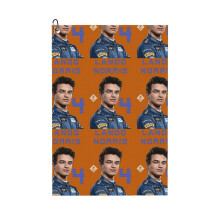 (Lando Norris - LN4 - By P FashionArt_10861) Golf Towel Funny Printed Cristmas Gift for Men Women Husband Dad Mom Birthday Golfers Fan