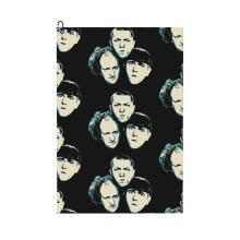 (Larry, Curly And Moe_5892) Golf Towel Funny Printed Cristmas Gift for Men Women Husband Dad Mom Birthday Golfers Fan