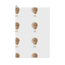 (Larry David Eh._3743) Golf Towel Funny Printed Cristmas Gift for Men Women Husband Dad Mom Birthday Golfers Fan