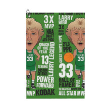 (Larry Legend _6257) Golf Towel Funny Printed Cristmas Gift for Men Women Husband Dad Mom Birthday Golfers Fan