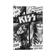 (KISS Spaceman Starchild Demon Catman KISS Army Concert Dertoit Rock City Comic Style_14505) Golf Towel Funny Printed Cristmas Gift for Men Women Husband Dad Mom Birthday Golfers Fan