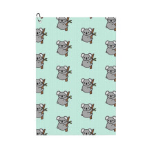 (Koala_23265) Golf Towel Funny Printed Cristmas Gift for Men Women Husband Dad Mom Birthday Golfers Fan