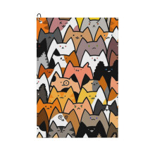(Kitty_22018) Golf Towel Funny Printed Cristmas Gift for Men Women Husband Dad Mom Birthday Golfers Fan