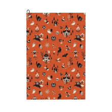 (Lil Spookies_5669) Golf Towel Funny Printed Cristmas Gift for Men Women Husband Dad Mom Birthday Golfers Fan