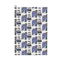 (La-Di-Freaking-Da! Matt Foley_9044) Golf Towel Funny Printed Cristmas Gift for Men Women Husband Dad Mom Birthday Golfers Fan