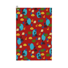 (Kuzco Pacha Pattern_6013) Golf Towel Funny Printed Cristmas Gift for Men Women Husband Dad Mom Birthday Golfers Fan