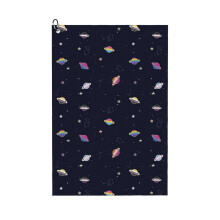 (LGBTQ Pride Planets Stars In Space Pattern_23102) Golf Towel Funny Printed Cristmas Gift for Men Women Husband Dad Mom Birthday Golfers Fan