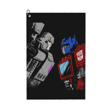 (Optimus Prime Megatron Transformers Full Color_22108) Golf Towel Funny Printed Cristmas Gift for Men Women Husband Dad Mom Birthday Golfers Fan