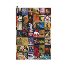 (Opera Collage_3859) Golf Towel Funny Printed Cristmas Gift for Men Women Husband Dad Mom Birthday Golfers Fan