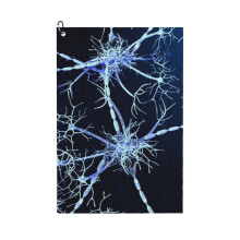 (Neuron 7_12358) Golf Towel Funny Printed Cristmas Gift for Men Women Husband Dad Mom Birthday Golfers Fan