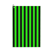 (Neon Green And Black Vertical Stripes_7218) Golf Towel Funny Printed Cristmas Gift for Men Women Husband Dad Mom Birthday Golfers Fan