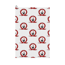 (Omega Kratos_5639) Golf Towel Funny Printed Cristmas Gift for Men Women Husband Dad Mom Birthday Golfers Fan