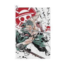 (One Piece - Roronoa Zoro_10650) Golf Towel Funny Printed Cristmas Gift for Men Women Husband Dad Mom Birthday Golfers Fan