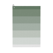 (Sage Green Ombre Stripes_22463) Golf Towel Funny Printed Cristmas Gift for Men Women Husband Dad Mom Birthday Golfers Fan