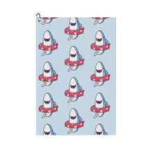 (Shark Summer Fun_8266) Golf Towel Funny Printed Cristmas Gift for Men Women Husband Dad Mom Birthday Golfers Fan