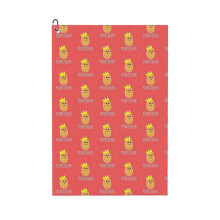 (Potato Queen - Funny Potato Gift_9718) Golf Towel Funny Printed Cristmas Gift for Men Women Husband Dad Mom Birthday Golfers Fan