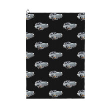 (Porsche911insilver_4053) Golf Towel Funny Printed Cristmas Gift for Men Women Husband Dad Mom Birthday Golfers Fan