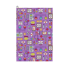 (Proud To Be A Nurse Pattern Purple_9838) Golf Towel Funny Printed Cristmas Gift for Men Women Husband Dad Mom Birthday Golfers Fan