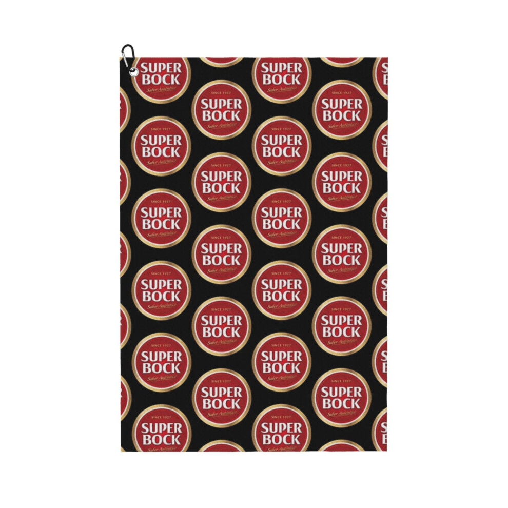 (Super Bock Classic_10185) Golf Towel Funny Printed Cristmas Gift for Men Women Husband Dad Mom Birthday Golfers Fan