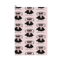 (Super Uterus Black_7974) Golf Towel Funny Printed Cristmas Gift for Men Women Husband Dad Mom Birthday Golfers Fan