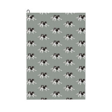 (Springer Spaniel Buddies_11743) Golf Towel Funny Printed Cristmas Gift for Men Women Husband Dad Mom Birthday Golfers Fan